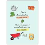 Retirement Hobbies Gardening Greeting Card