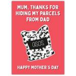 Mothers Day Funny Shopping Greeting Card