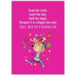 Happy New Year Poem Greeting Card