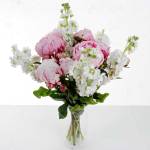The Elegance Fresh Peonies Flowers Bouquet