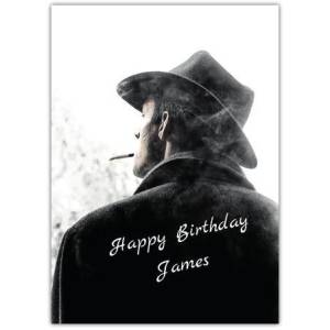 Birthday Cool Guy Greeting Card