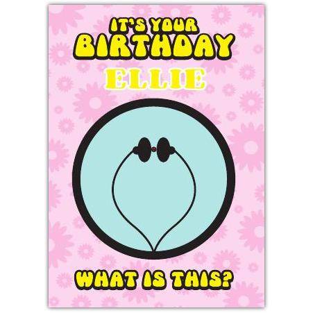 Ladybird Puzzle Birthday Card