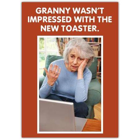 Any Occasion Funny Granny Greeting Card