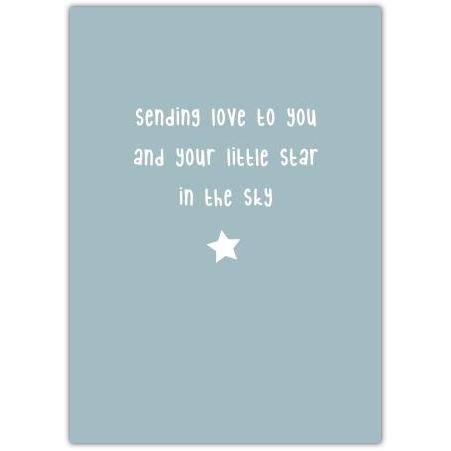 Thinking Of You Baby Loss Sympathy Card