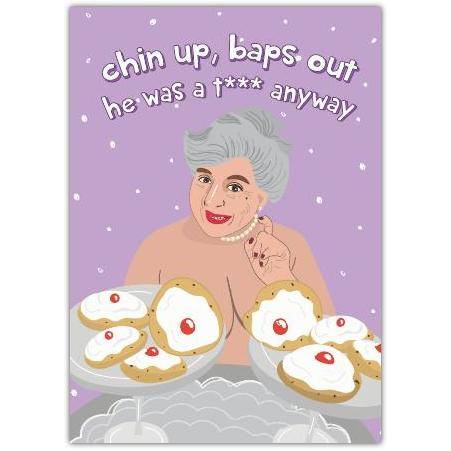 Break Up Mirium Margoyles Baps Greeting Card