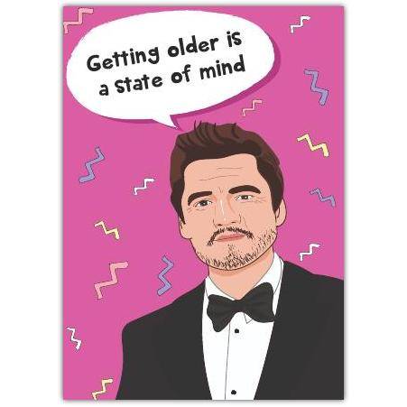 Happy Birthday Pedro Pascal Greeting Card