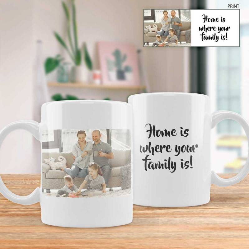 Any Photo And Any Texts - Personalised Mug