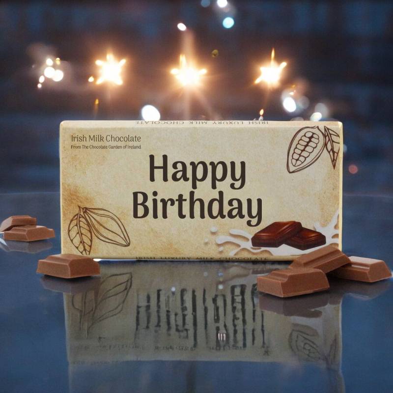 Happy Birthday - Irish Milk Chocolate Bar 75g