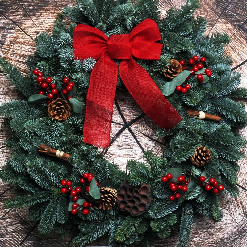 Traditional Christmas Wreath