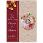 Very Special Couple Golden 50th Wedding Anniversary Card