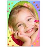 Personalised Photo Upload Card with Colourful Floating Balloons Design for All Occasions