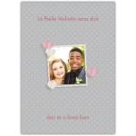 Personalised Valentine's Day Card in Irish with Photo and Love Heart Design