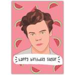 Birthday Harry Styles Watermelon Sugar Greeting Card