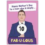 Happy Mother's Day 10 Out Of 10 Fabulous Card