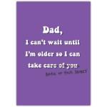 Fathers Day Funny Cheeky Money Greeting Card