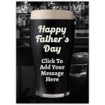 Father's Day Pint Of Stout Card
