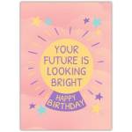 Happy Birthday Crystal Ball Greeting Card