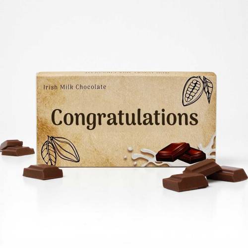 Congratulations - Irish Milk Chocolate Bar 90g