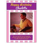 Personalised Magnolia Emulsion Paint Humorous Birthday Card for Her with Custom Name