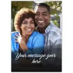 Personalised Photo Card with Custom Message for Every Occasion