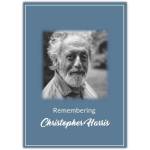 Personalised Sympathy Remembrance Card with Photo and Grey Background Frame