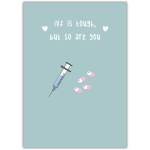 IVF Encouragement Card Stay Strong Fertility Support Thinking of You