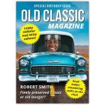 Vintage Classic Car Birthday Card with Humorous Magazine Cover Design