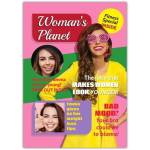 Woman's Planet Magazine Style Card with Fitness Tips and Weight Loss Advice for Women