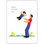 Fathers Day Catch Son Greeting Card