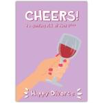 Divorce Celebration Funny Greeting  Card