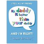 DADDY - BIRTHDAY Card