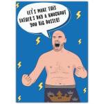 Funny Father's Day Card Let's Make This Father’s Day a Knockout You Big Dosser