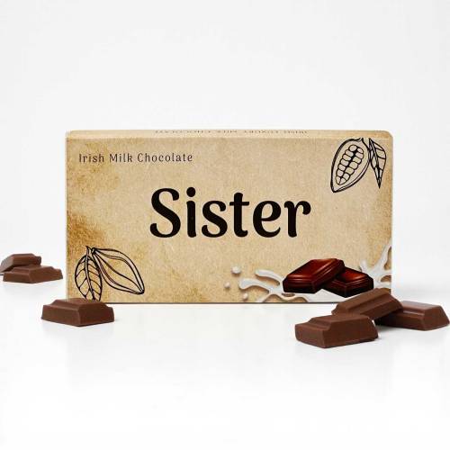 Sister - Irish Milk Chocolate Bar 90g