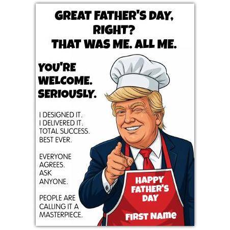 Great Father's Day - Best Ever Greeting Card