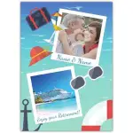 Personalised Enjoy Your Retirement Leisure Holiday Photo Card