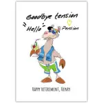 Retirement Camel Cocktail Funny Greeting Card Personalised Option