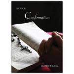 Confirmation Greeting Card with Bible and Rosary Prayerful Design Personalised Name Option