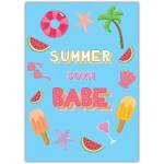Happy Birthday My Sweet Summer Child Greeting Card