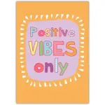 Thinking Of You Positive Vibes Greeting Card