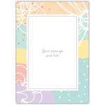 Any Message Colourful Sketch Greeting Card