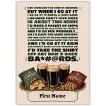Pint Man Monalogue Greeting Card