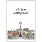 Dublin Ha'penny Bridge Greeting Card
