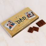 Any Photo Dad Personalised Chocolate Bar 90g