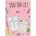 Leaving Cert Congratulations Card Personalised You Did It Well Done Exam Success