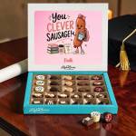 Clever Sausage Personalised Chocolate Box 270g
