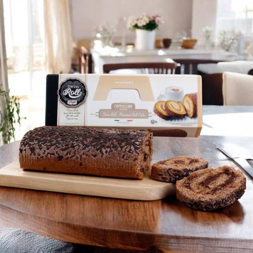 Cappuccino Swiss Roll Cake 300g