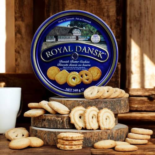 Royal Dansk Danish Butter Cookies Tin 340g