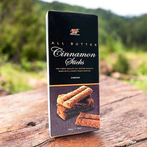 Wicklow Fine Foods Cinnamon Sticks Biscuits 200g