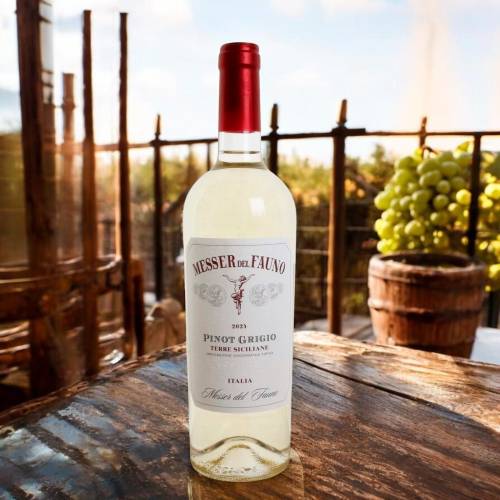 Messer Del Fauno Pinot Grigio 750ml (Italy)