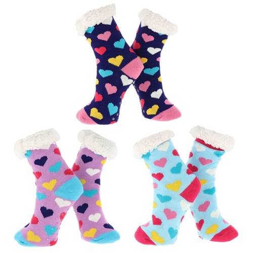 Nuzzle Ladies Heart Socks